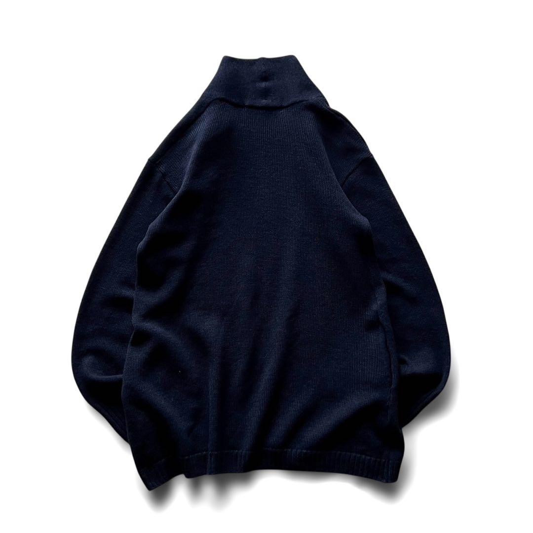 【美品】45R/45RPM ウール100% ボタンレスカーディガン