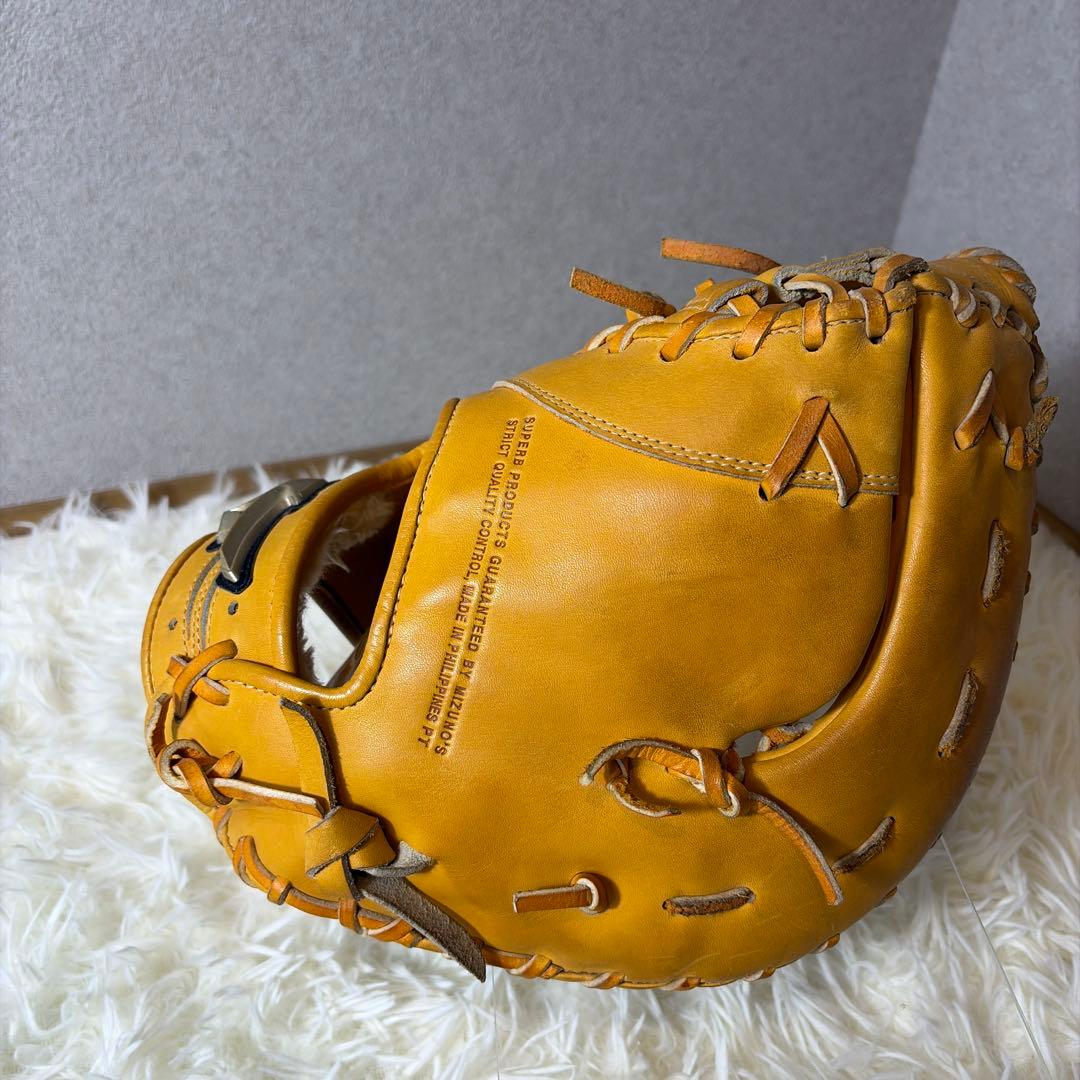 美品　ミズノ　ファーストミット　硬式　軟式　左利き グローバルエリート