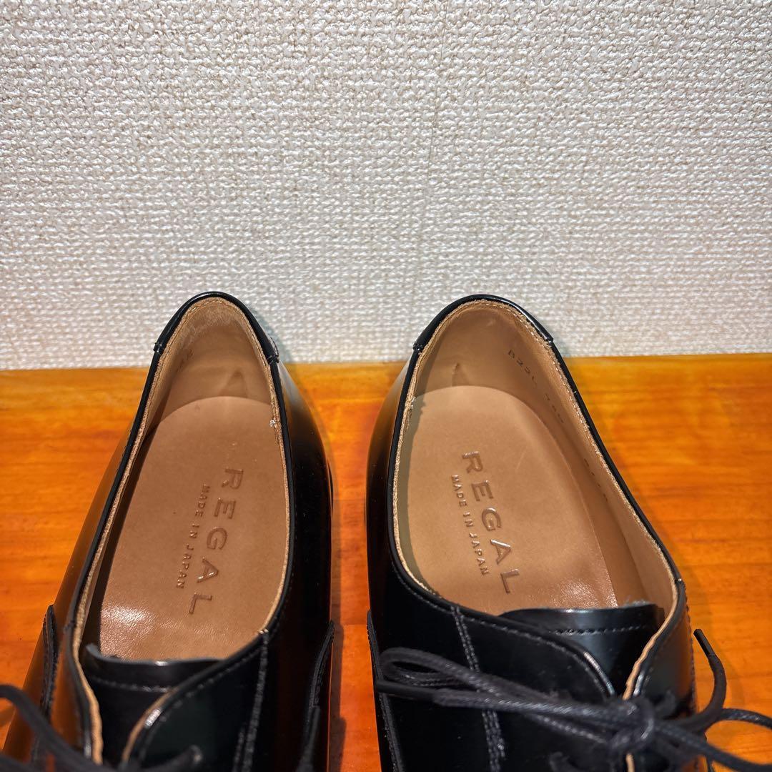 美品 REGAL 811R ビジネスシューズ ストレートチップ 本革 26.5