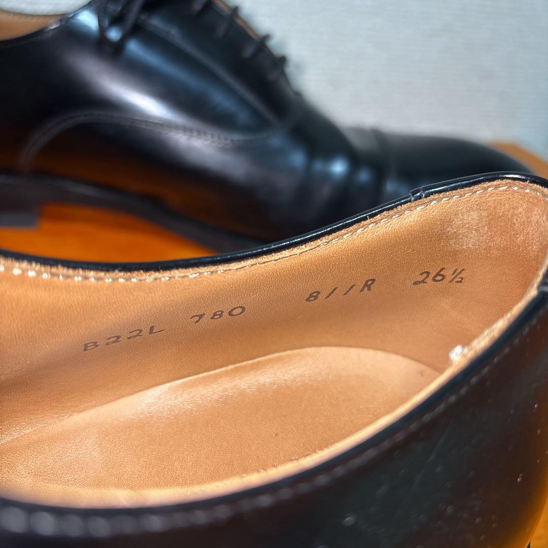 美品 REGAL 811R ビジネスシューズ ストレートチップ 本革 26.5