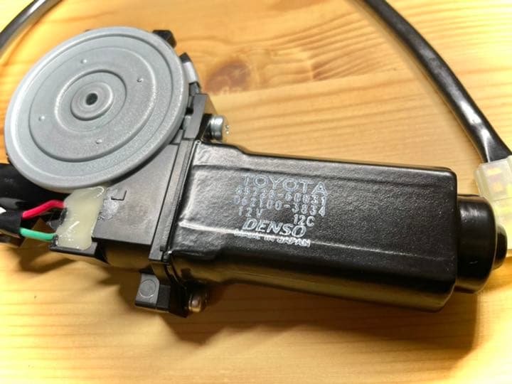 トヨタ純正　ランクル70 GRJ7# パワーウインドウ　レギュレーター　モーター