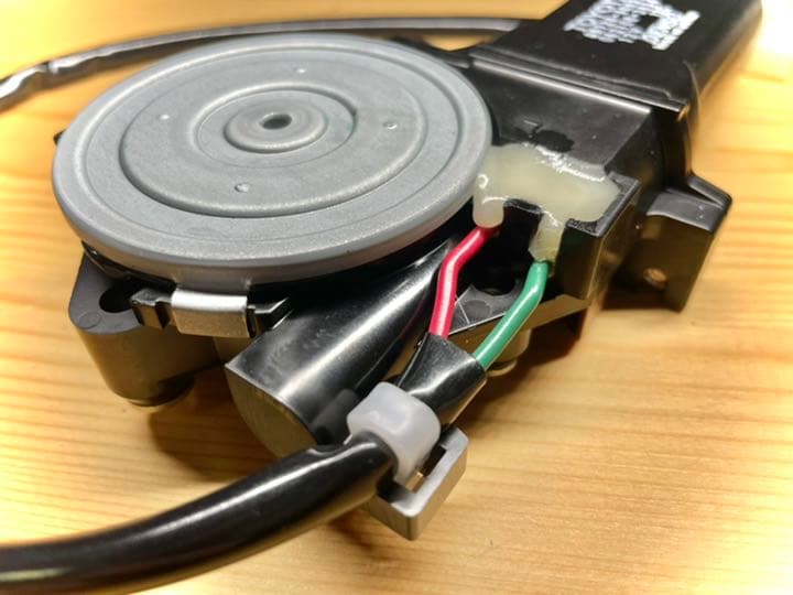 トヨタ純正　ランクル70 GRJ7# パワーウインドウ　レギュレーター　モーター