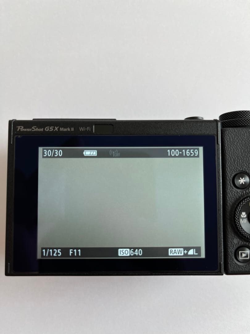 Canon PowerShot G5X Mark II 本体　バッテリー1個追加