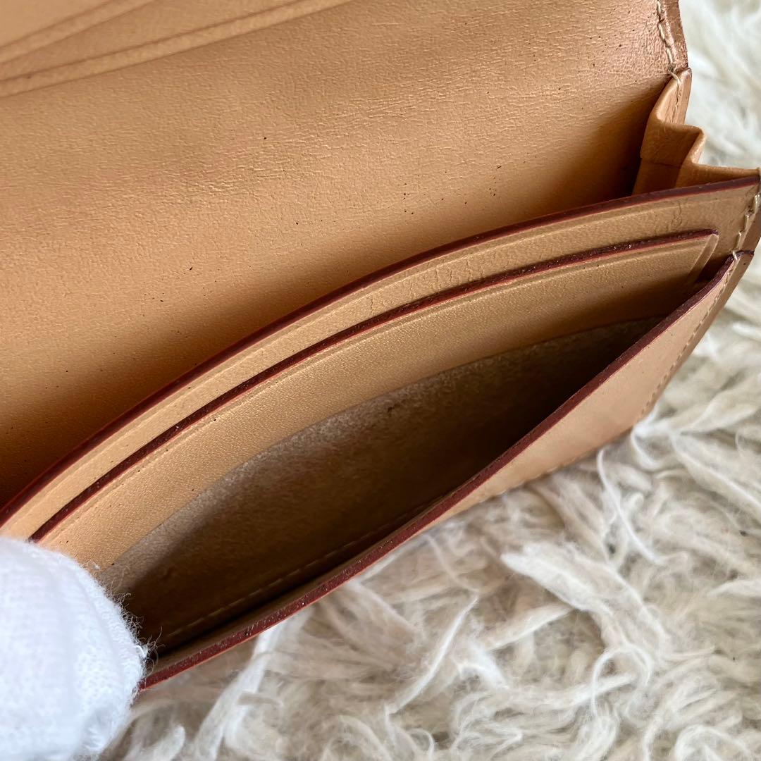 【美品 最高級コードバン】ガンゾ　カードケース　名刺入れ　ダークグリーン　本革