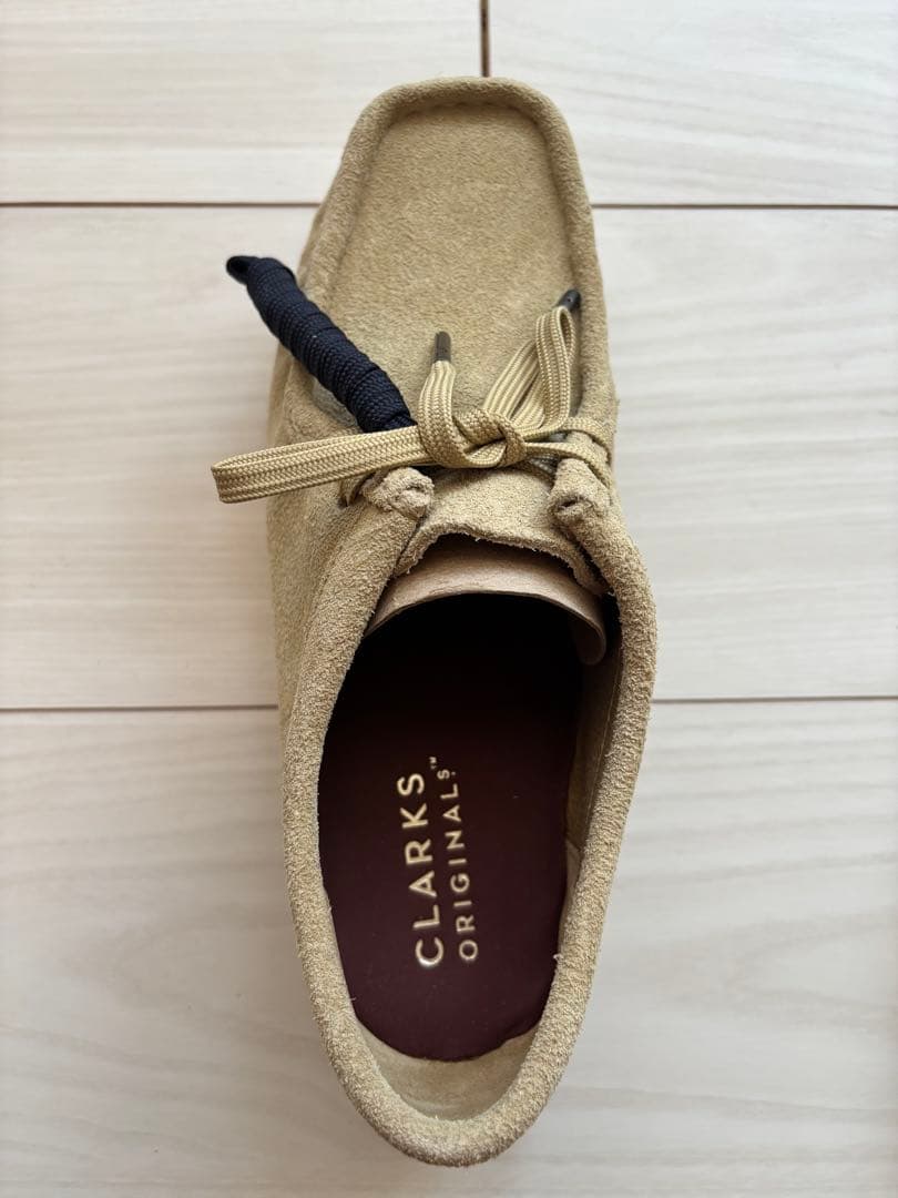 新品・未使用クラークス ORIGINALS・メープル ワラビー24cm