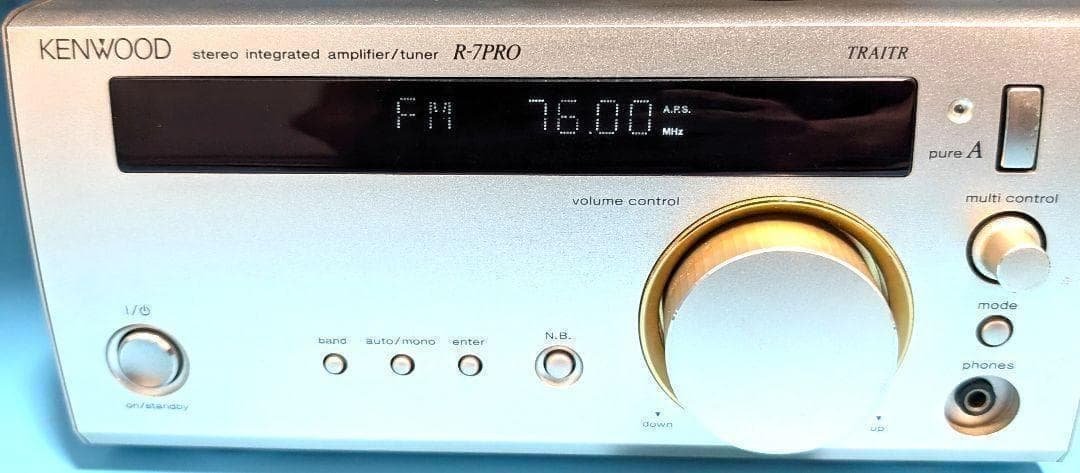 ケンウッド AvinoPRO R-7PRO チューナー内蔵 アンプ銅メッキ