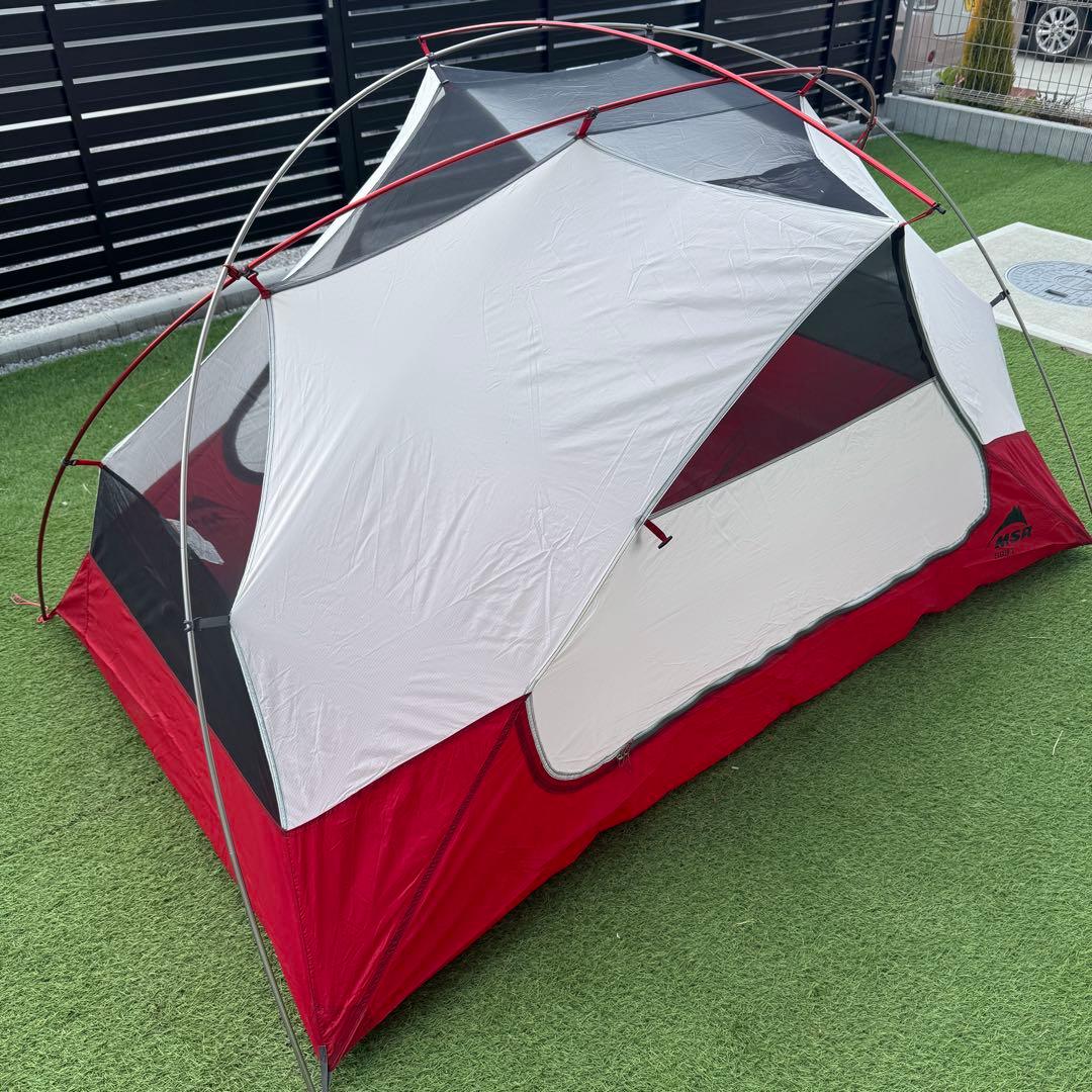 MSR エリクサー2 山岳テント　ヨーロッパ限定 グリーン