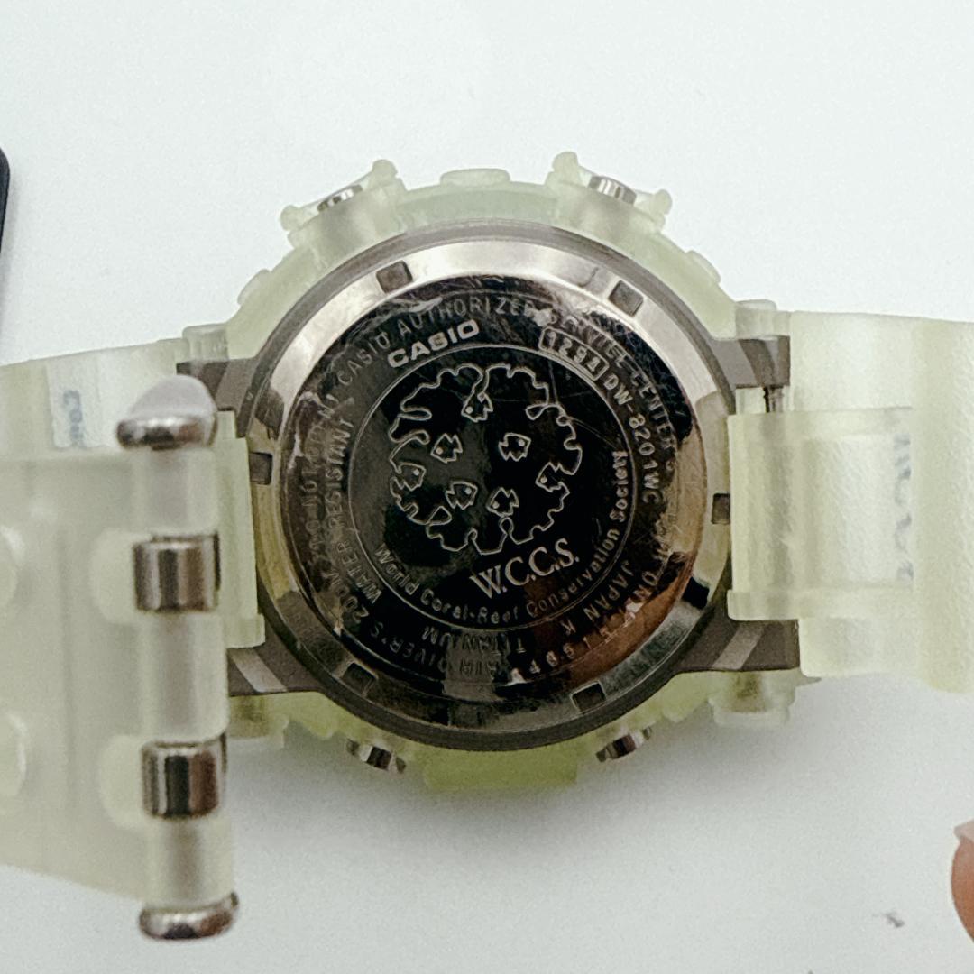 【希少・ほぼ未使用】フロッグマン W.C.C.S. DW-8201WC-2T