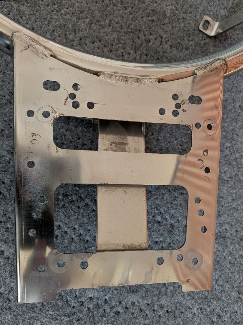 バーグマン200 　タンデムバー　スクリーン