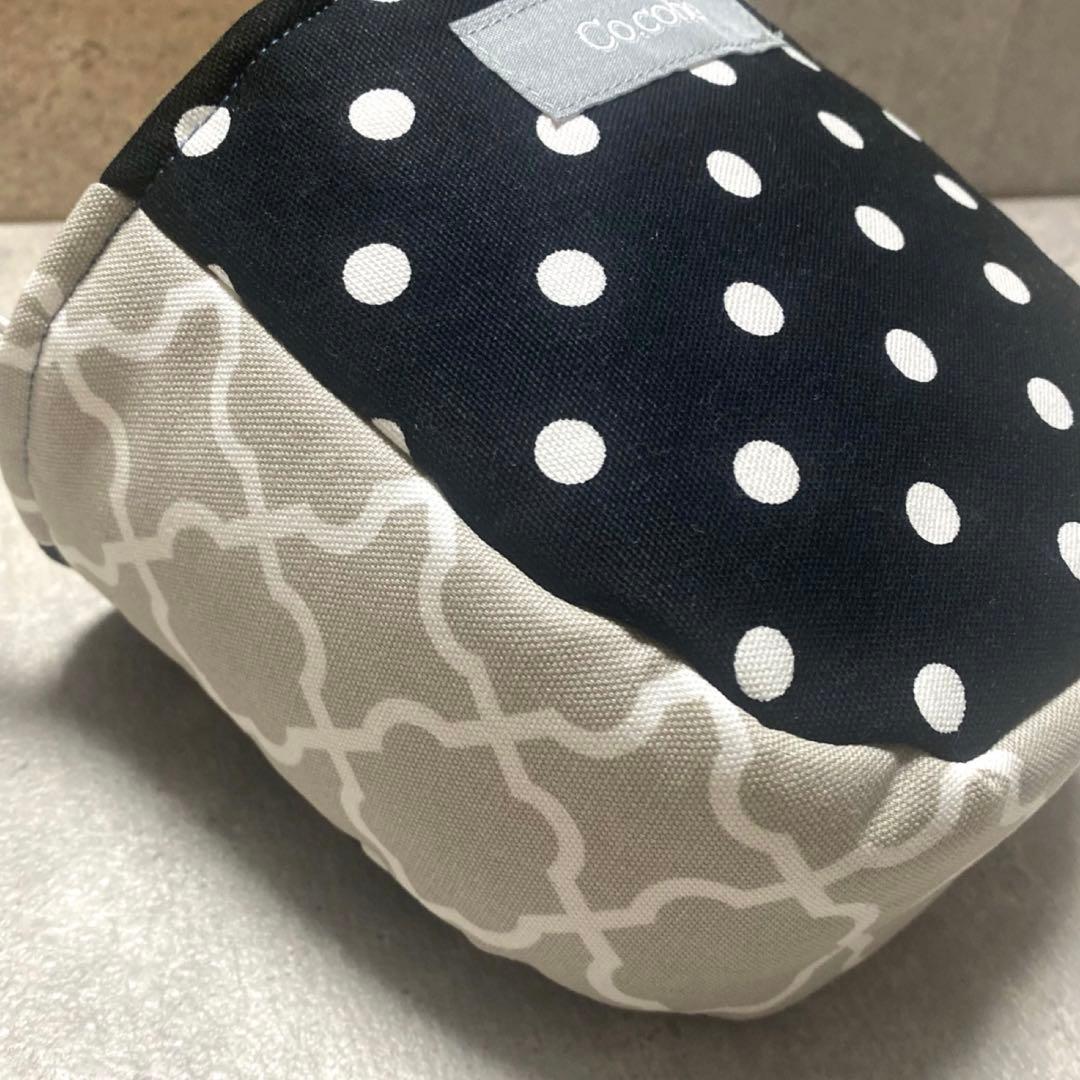 フクロモモンガポーチ　ブラックイエロー　モモンガポーチ