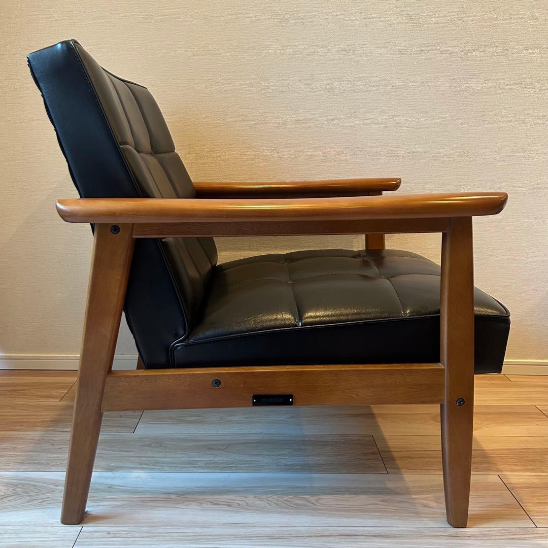 カリモク60 Kチェア 1シーター スタンダードブラック