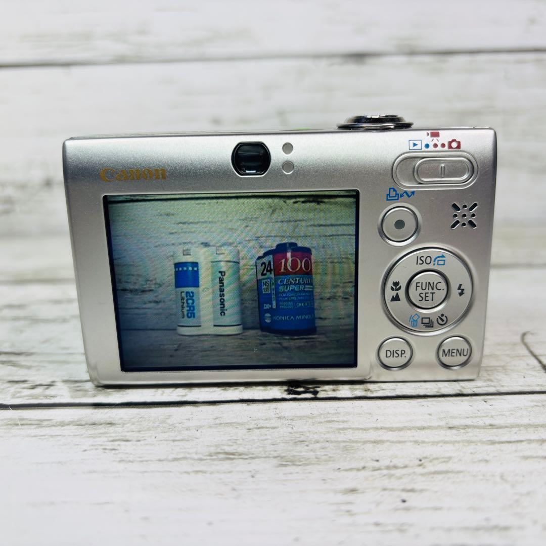 【動作良好】Canonデジタルカメラ IXY DIGITAL 25IS シルバー