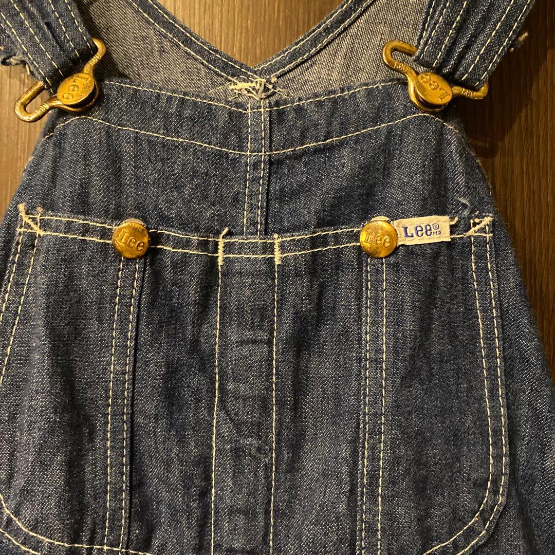 ひとみさま専用　ビンテージ Lee 白タグ オーバーオール　米国製