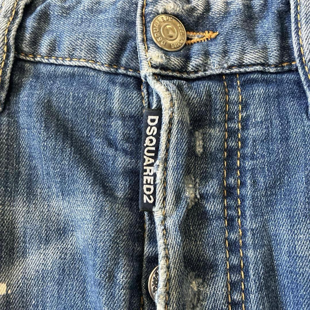 井上尚弥着用モデル DSQUARED2 スケータージーンズ ダメージデニム 42