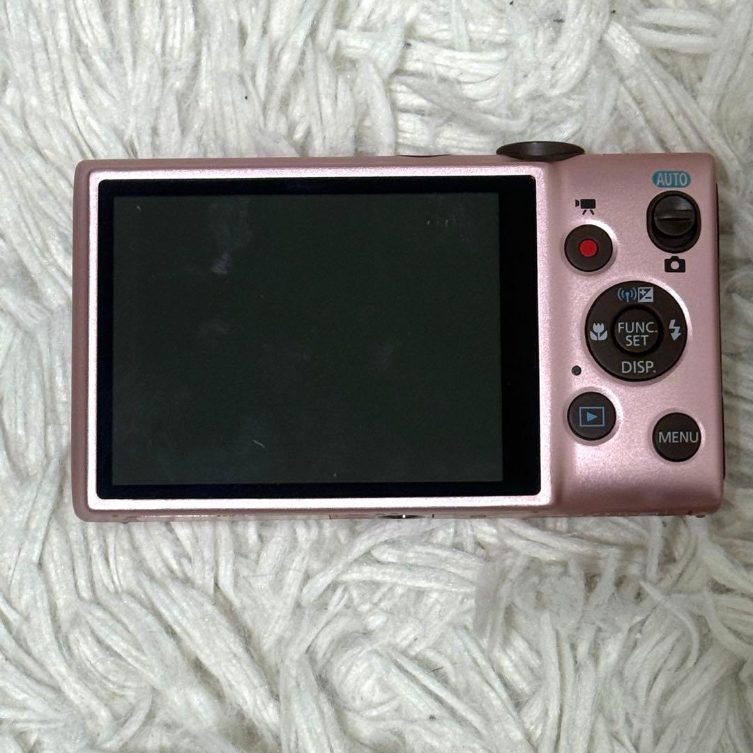 Canon IXY 100F ピンク デジカメ Wi-Fi 箱付き