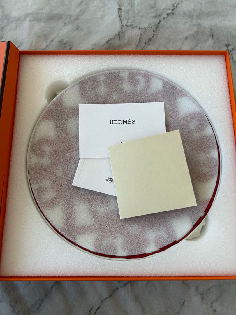 新品　エルメス　HERMES ガダルキヴィール　プレート　皿　21.5cm