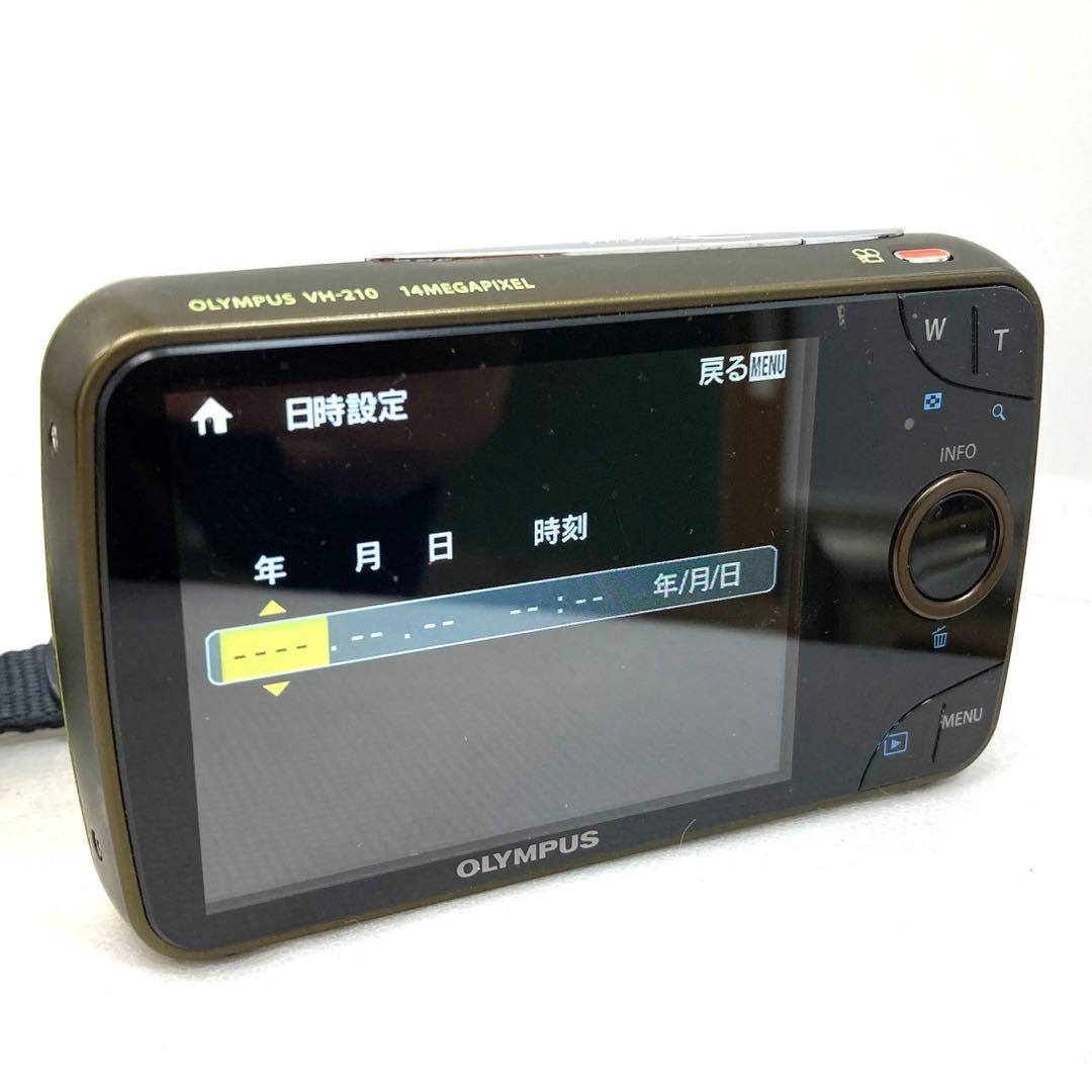 【動作確認済】オリンパス　コンパクトデジタルカメラ VH-210