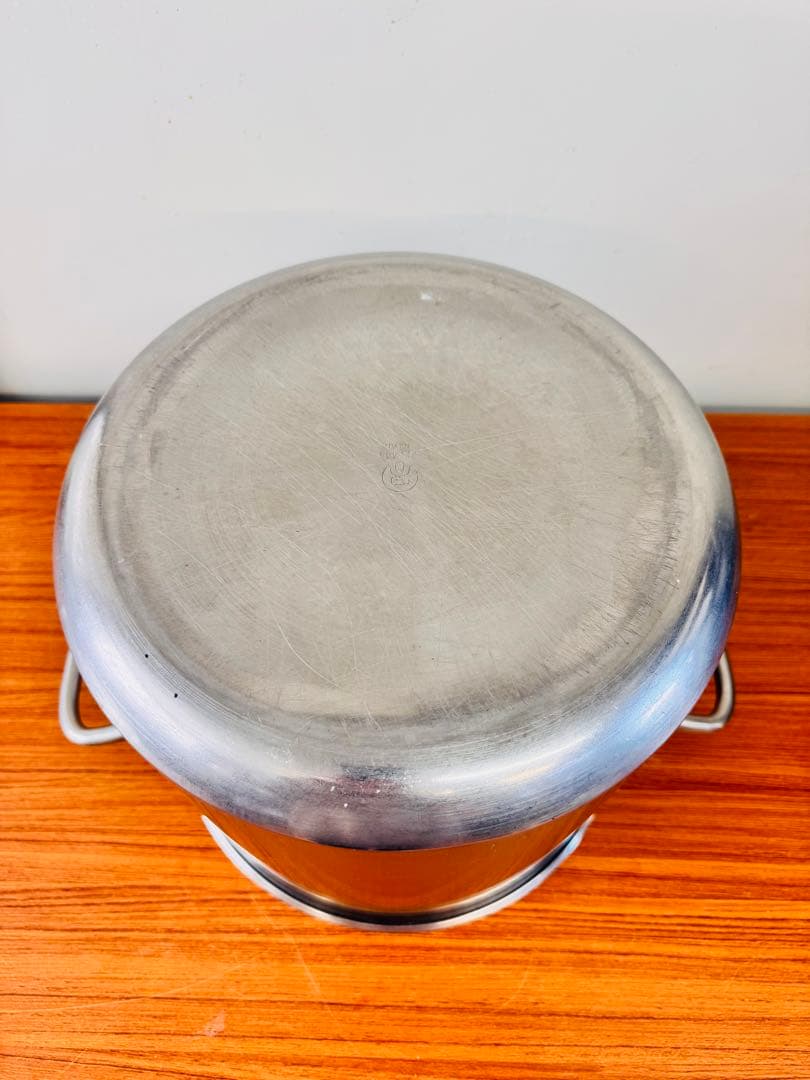 業務用 寸胴鍋 31cm 深型 約20L 蓋付き SUS444