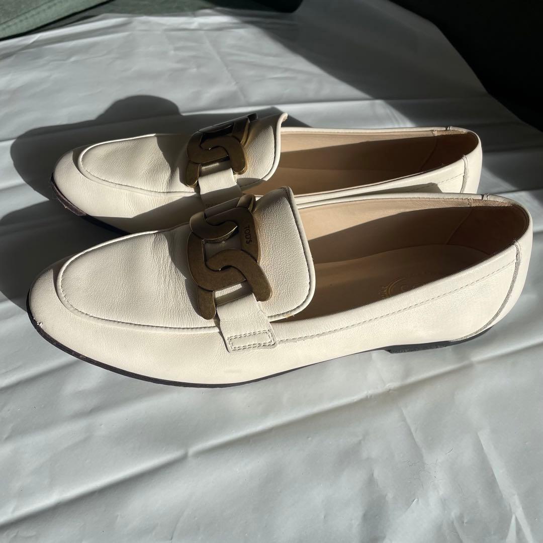 TOD'S　KATE ケイト ローファーレザーシューズ　23㎝　351/2