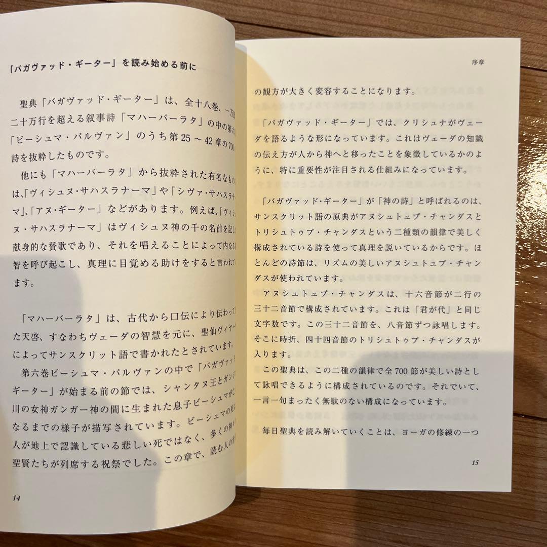 精解 神の詩 聖典バガヴァッド・ギーター 1 森井啓二