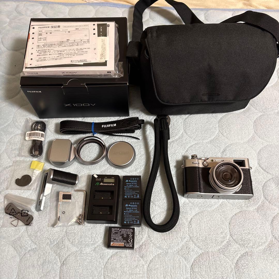 [美品]FUJIFILM X100V ショット数3600