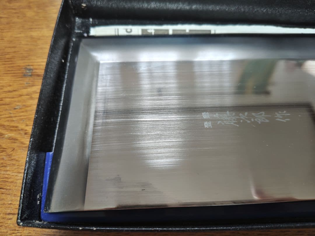 日本製 燕三条 藤次郎 モリブデンバナジウム 30cm そば・麺切り包丁