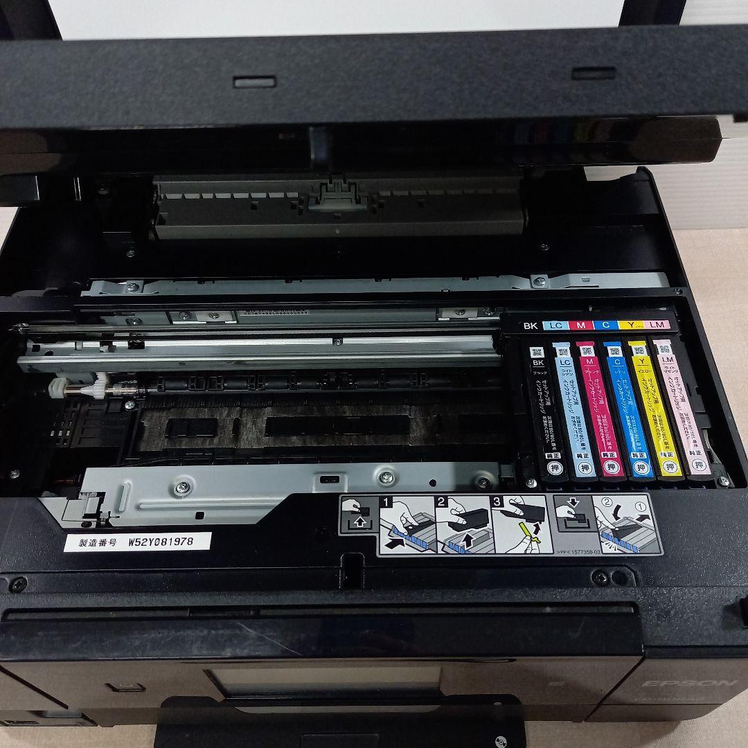 ジャンク EPSON A4インクジェットプリンター EP-808AB 15年製