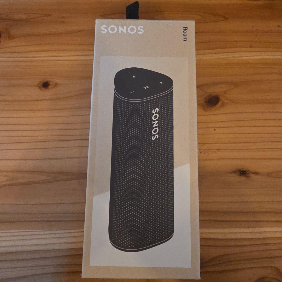 SONOS Roam ブラック ワイヤレススピーカー