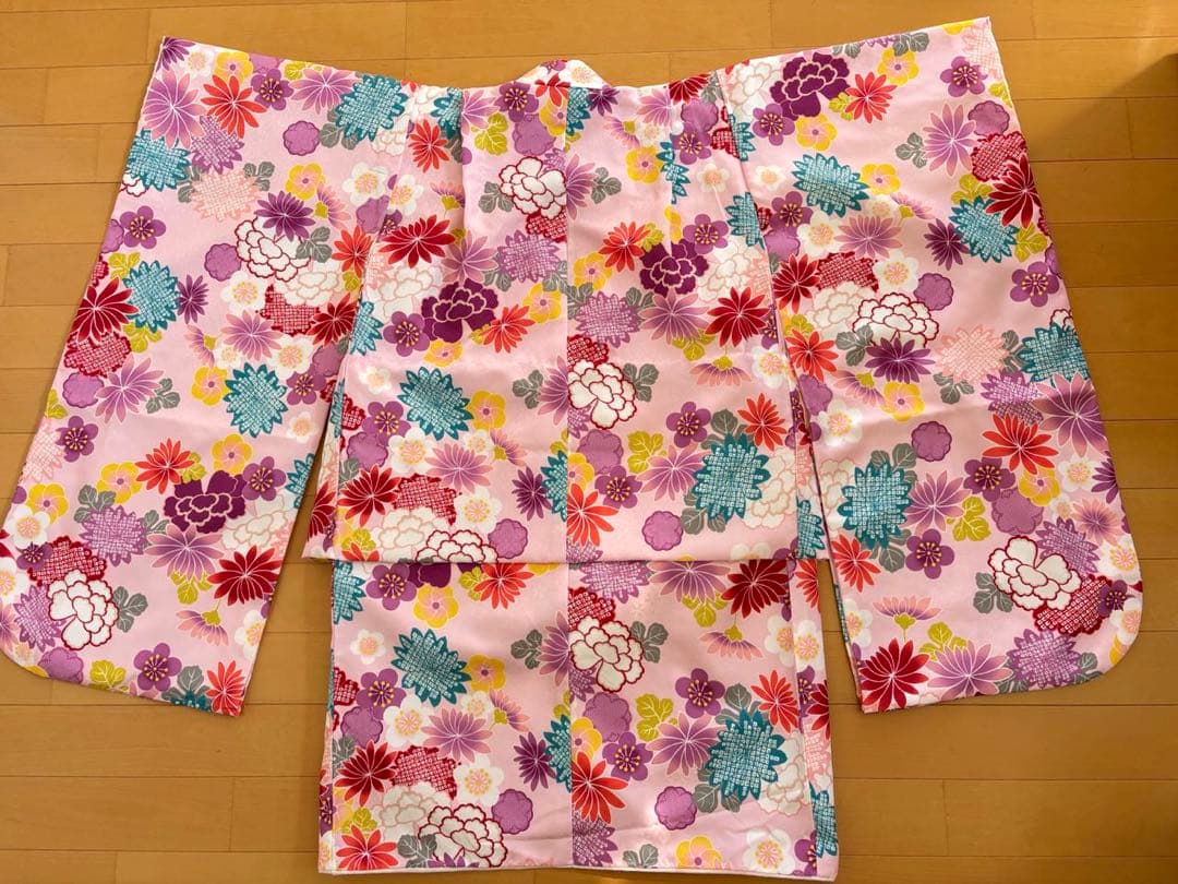 7才キッズ着物七五三フルセット