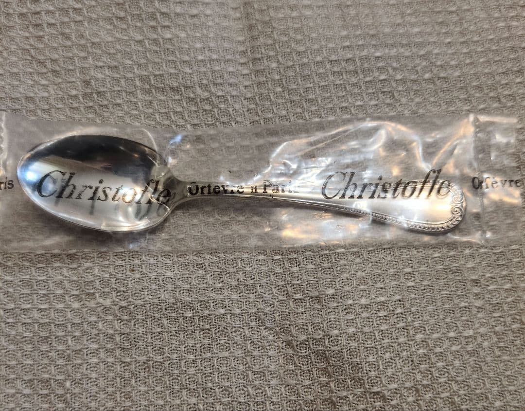 Christofle デミタススプーン 未使用3本含む6本セット