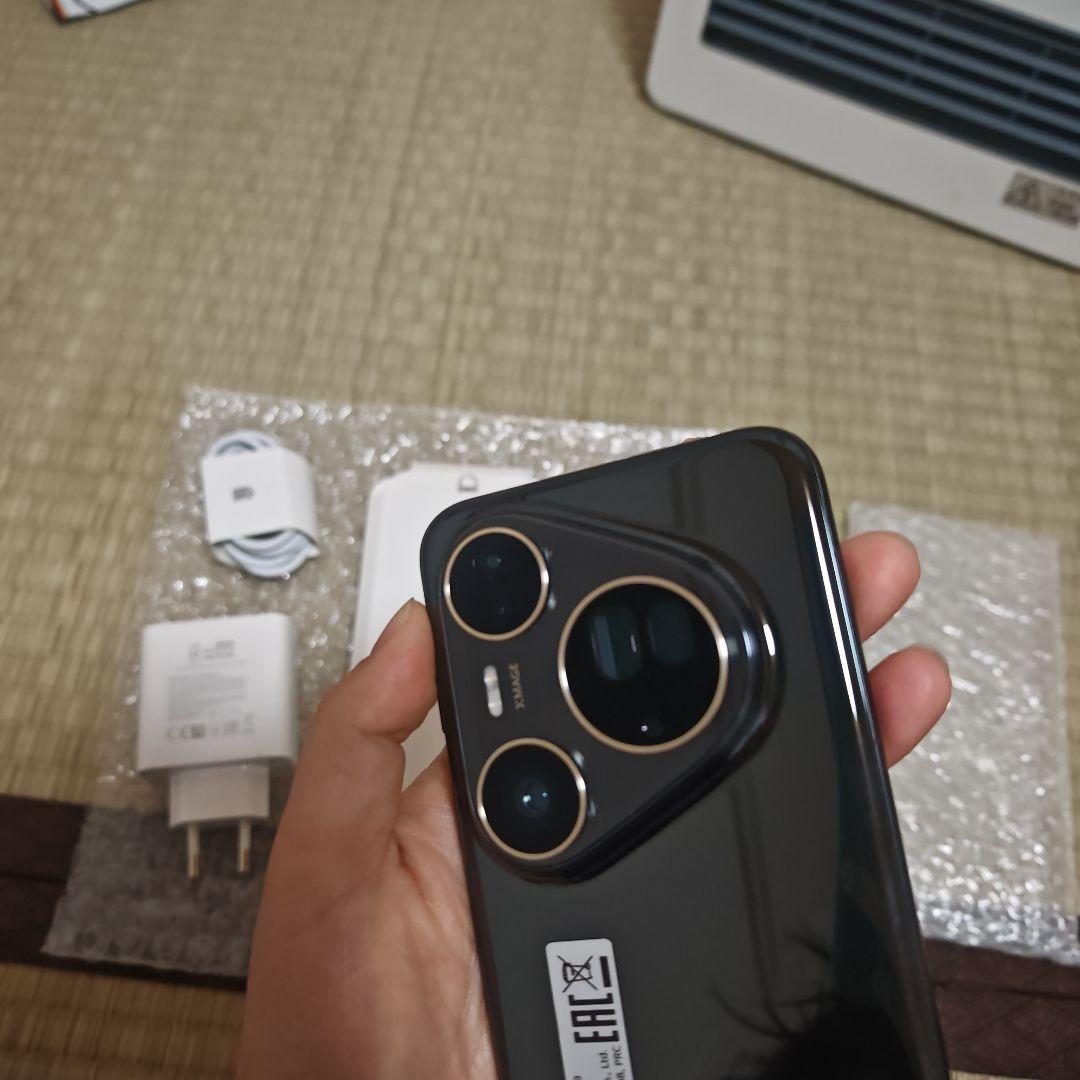 Huawei 80 ultra global本体 充電器 ケース付き