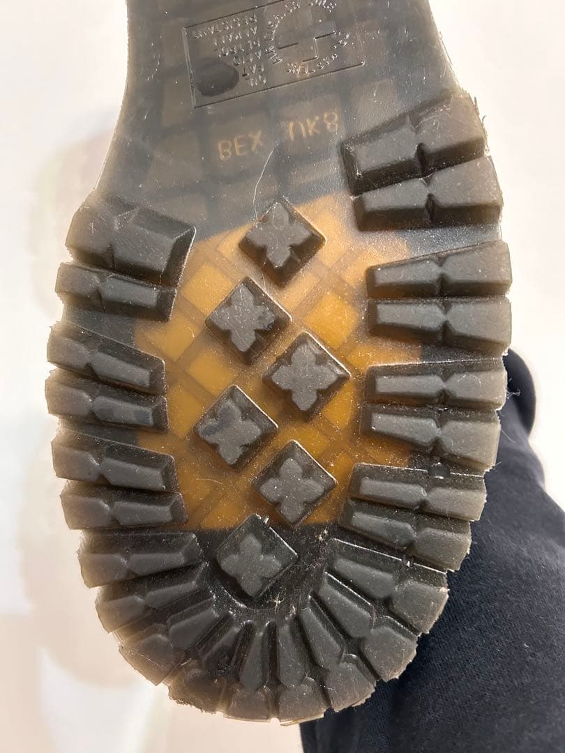 Dr.Martens JADON 8ホールブーツ　厚底 ブラック UK8