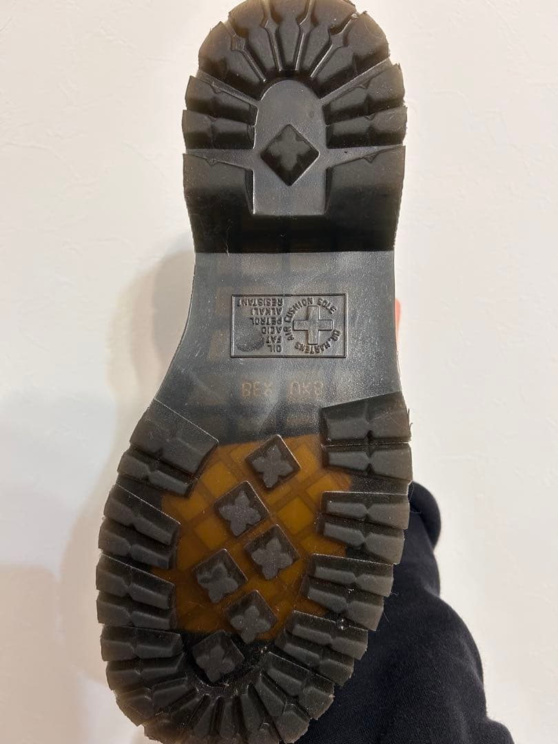 Dr.Martens JADON 8ホールブーツ　厚底 ブラック UK8