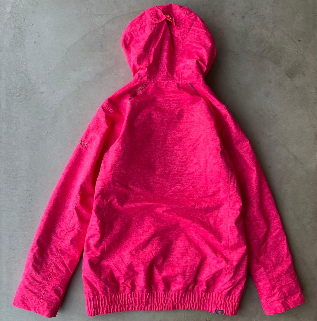 【ROXY】ロキシー　M　スノボ　スキー　ウェア　上下　セット　ピンク　イエロー