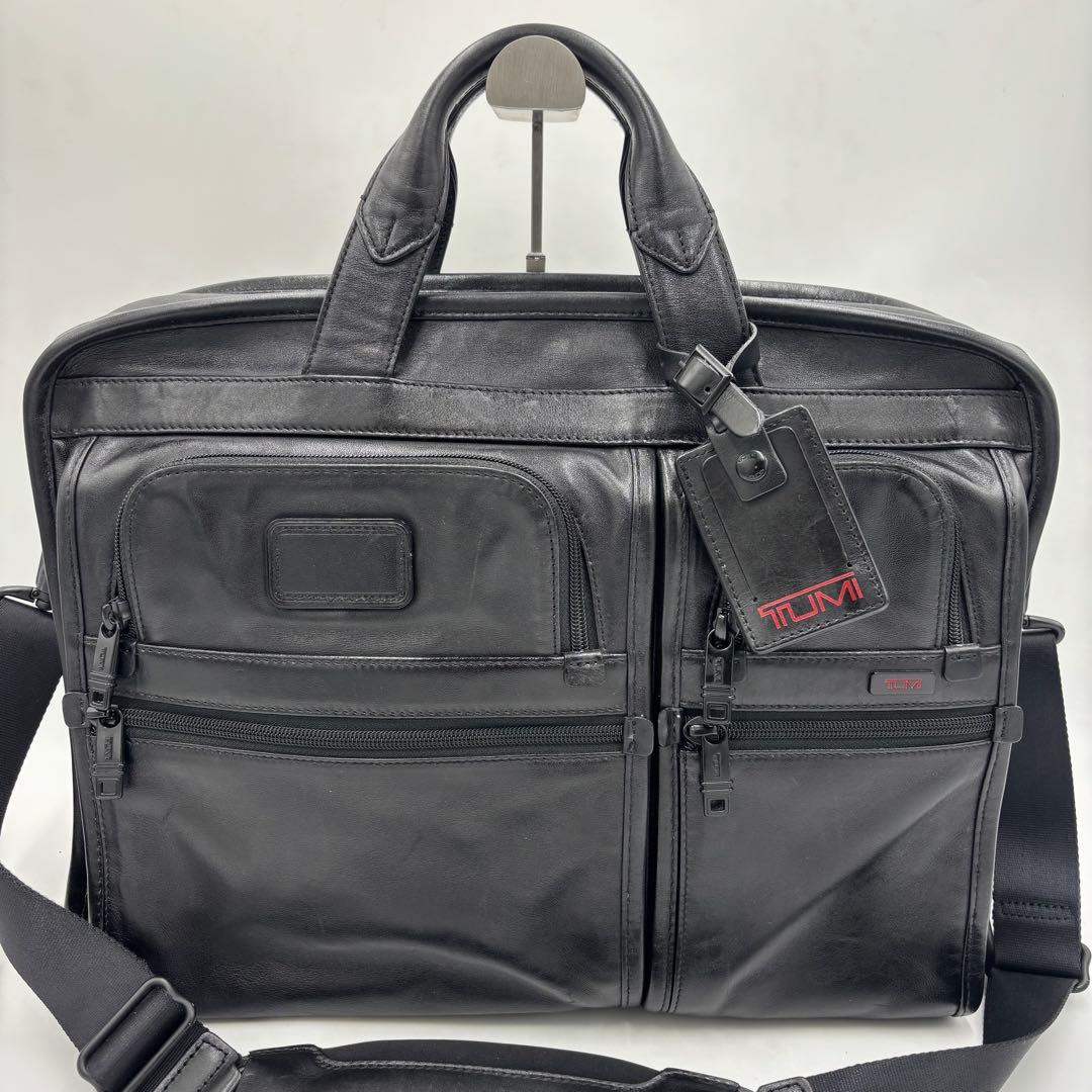 TUMIトゥミ レザー 2way ブリーフケース ビジネスバッグ 96114DH