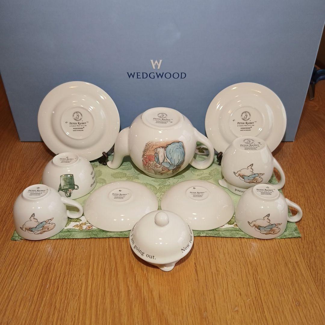 ウェッジウッド　ピーター・ラビット　ミニチュア　ティーセット