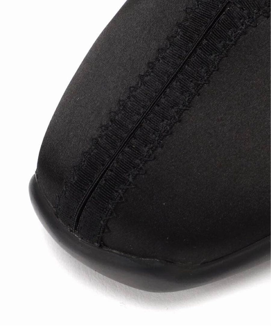 新品未使用 LE TALON Lダブルリボンバレリーナ ブラック 24.0