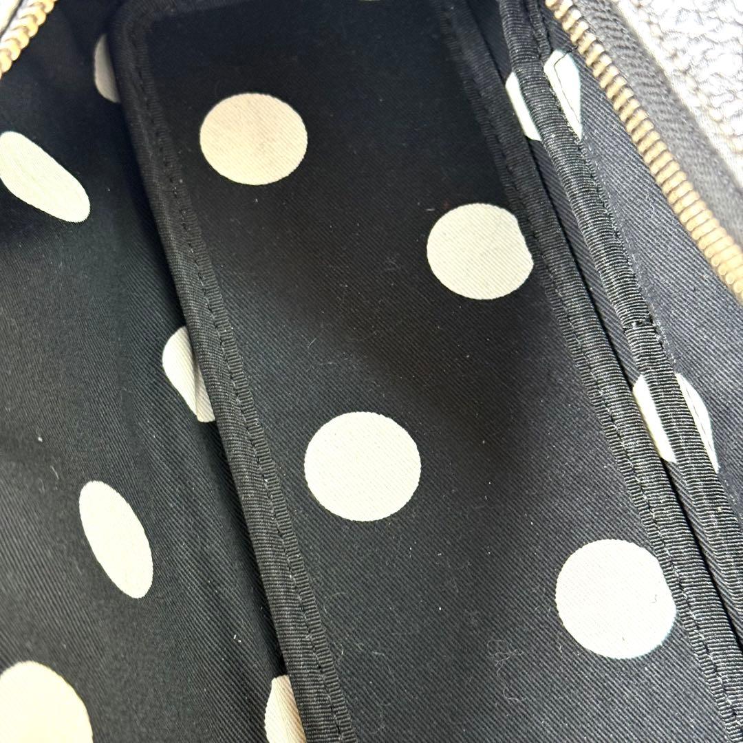 DEUX MILLE シープレザー　2way ショルダーバッグ　ドット柄　美品