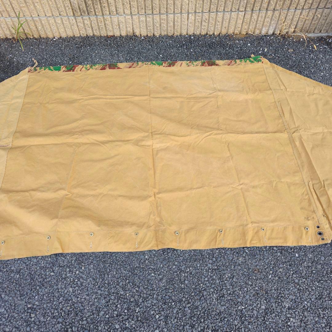 超希少　フランス軍　リザードカモ　パップテント　1枚