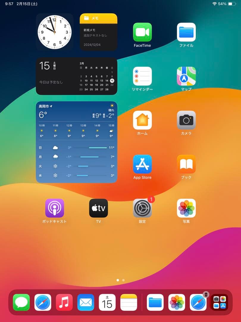 iPad Pro 12.9インチ(第4世代)