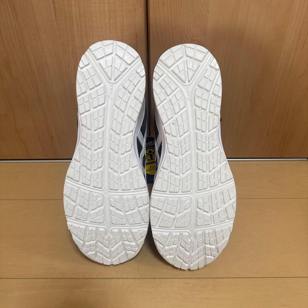 ASICS 安全靴 ベルクロ式 ブラック/ホワイト