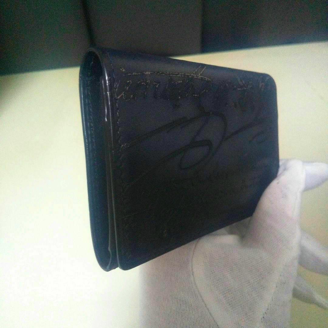 ベルルッティBERLUTI 名刺入れ インブイア スクリットレザーカードホルダー