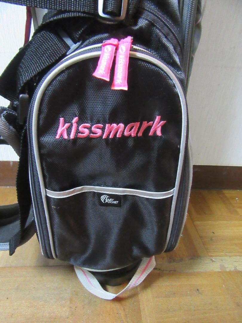 ★希少★kissmark★キスマーク★スタンドバック★黒★