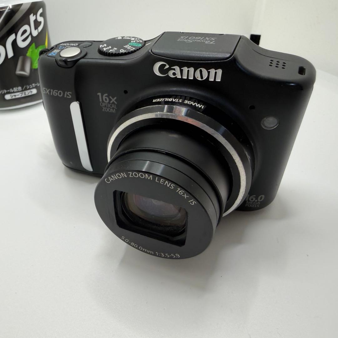 【動作確認済み】Canon PowerShot SX160 IS ブラック