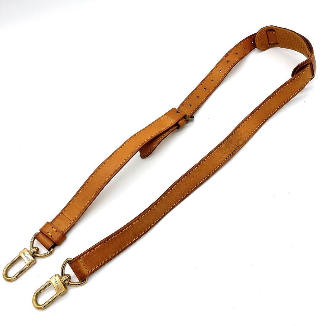 ○【LOUIS VUITTON】ショルダーストラップ　ヌメ革　ボストンバッグ用