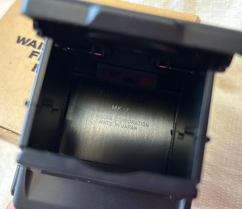 コンタックス645用 美品 MF-2 ウエストレベルファインダー