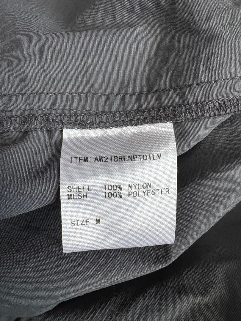 Ennoy エンノイ シャカシャカ ナイロン セットアップ M グレー