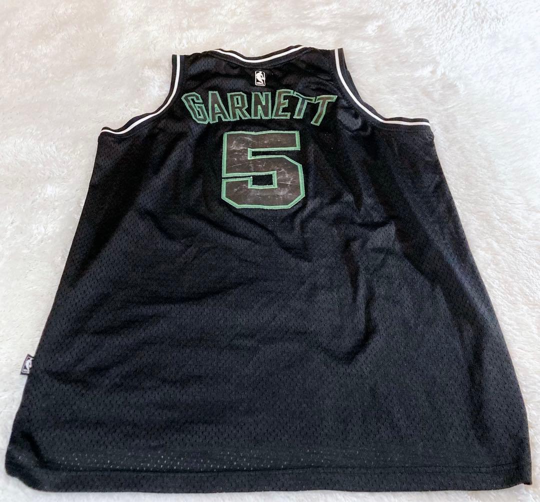 NBA セルティックス adidas ケビンガーネット ブラック 5番 XL