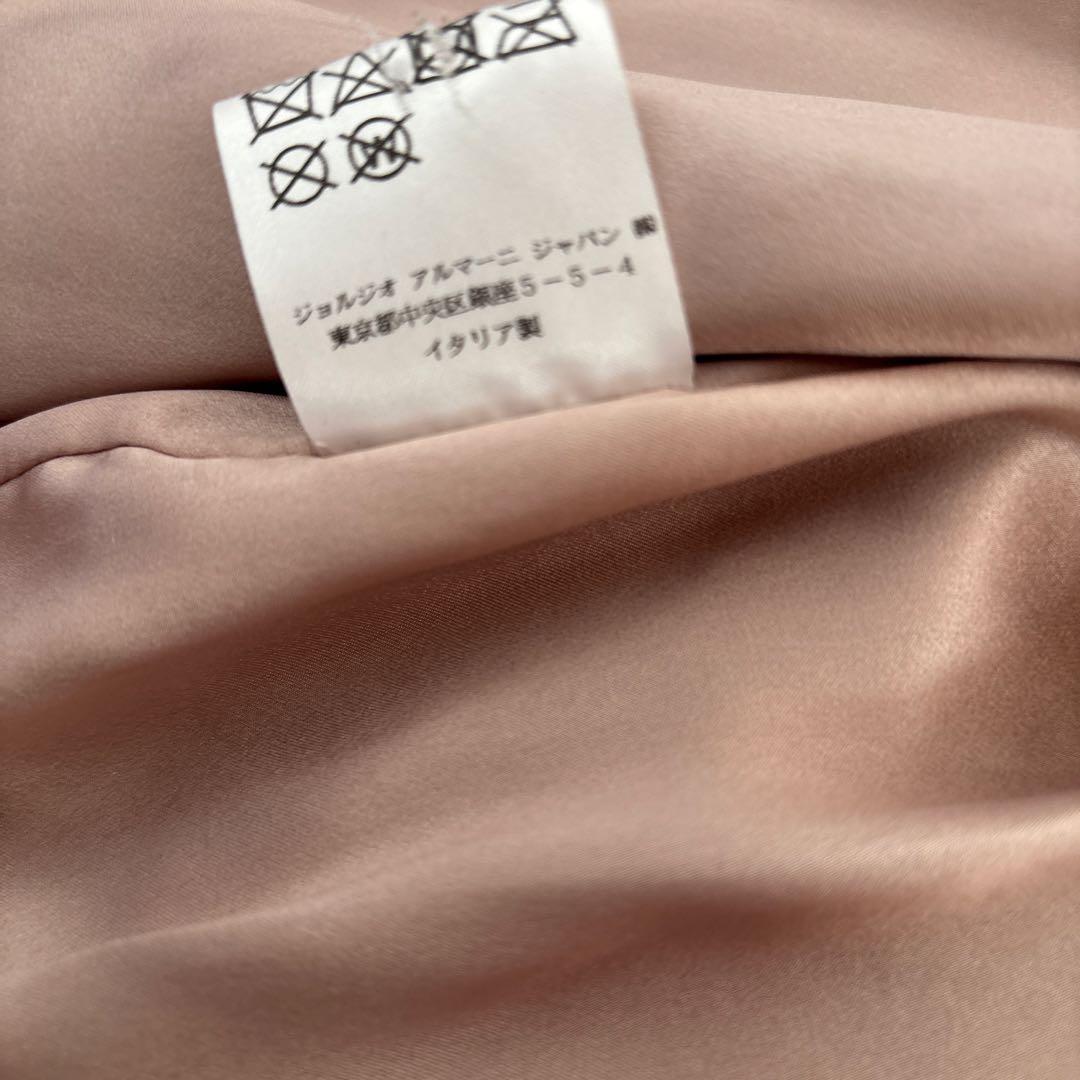 GIORGIO ARMANI レザーブルゾン　M