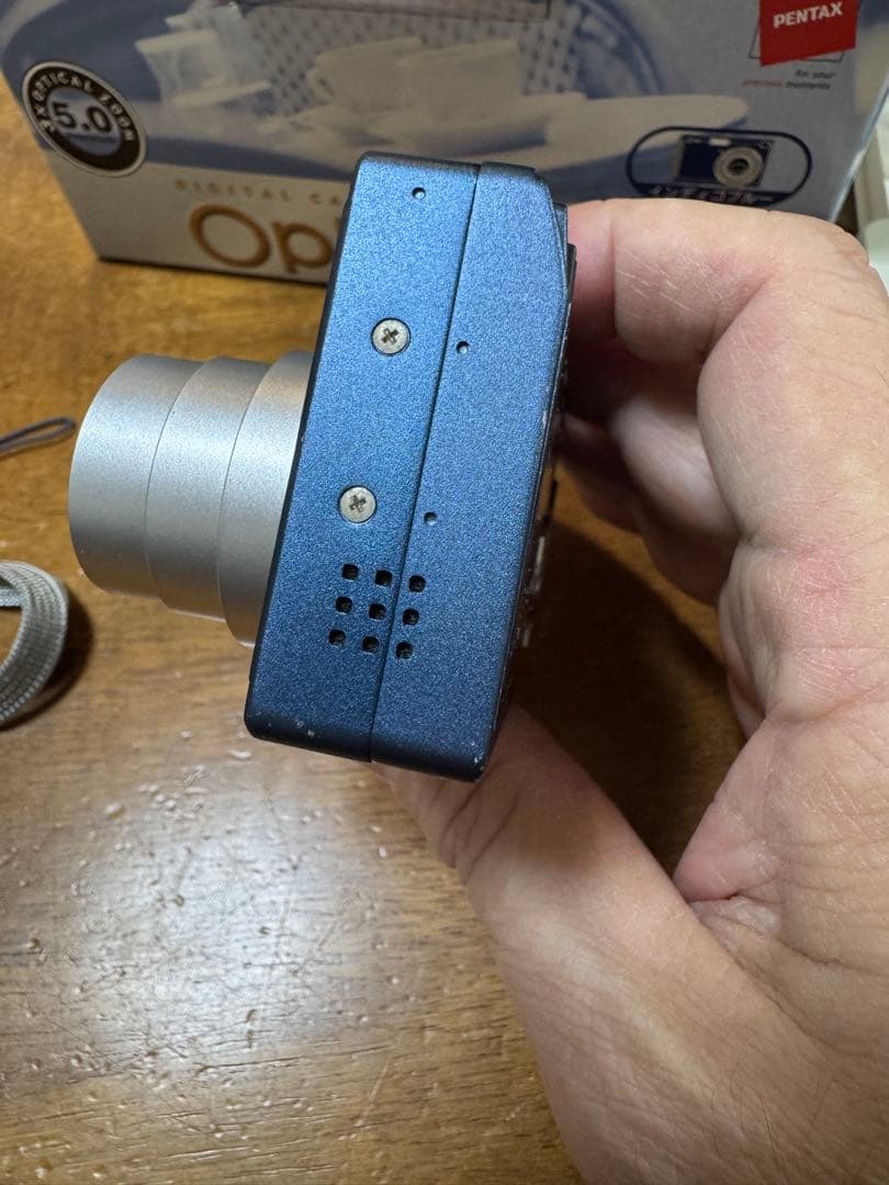 【美品＆箱付き】PENTAX Optio S5i オールドコンデジ ペンタックス